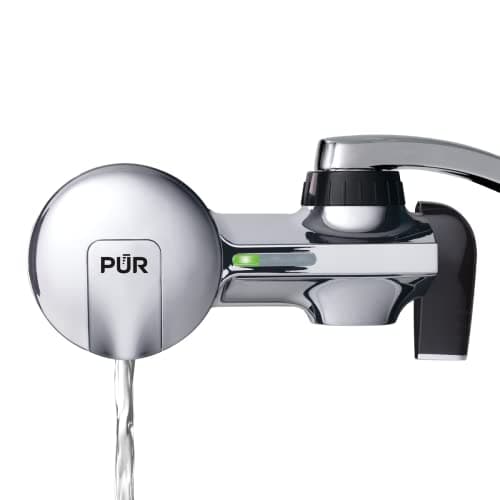 PUR PLUS faucet mount filtration system — product photograph