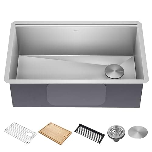 Kraus Kore KWU110-30 workstation sink — product photograph