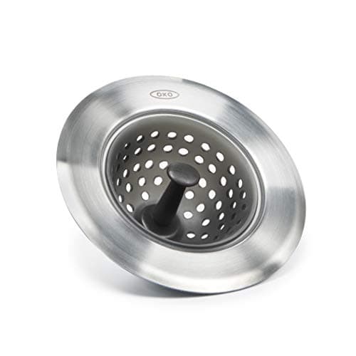 OXO Good Grips silicone sink strainer — product photograph