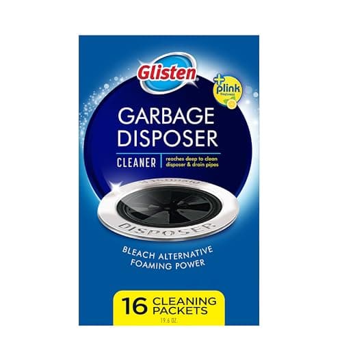 Glisten Disposer Care foaming cleaner — product photograph